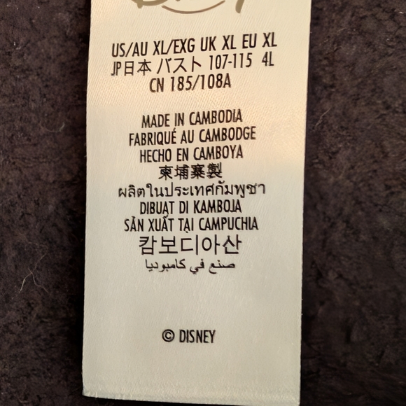 Disney Black Crewneck Sweatshirt with Classic Character Embroidery - Picture 2 of 3